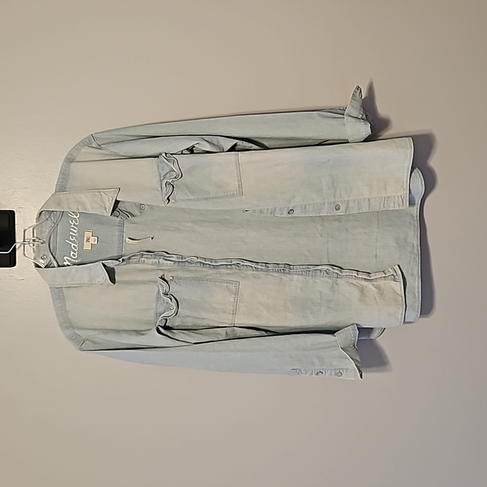 Madewell denim button up